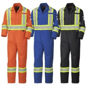 Flame-resistant (FR) coveralls